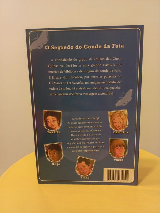 O Segredo do Conde da Faia, coleção As Cinco Quinas