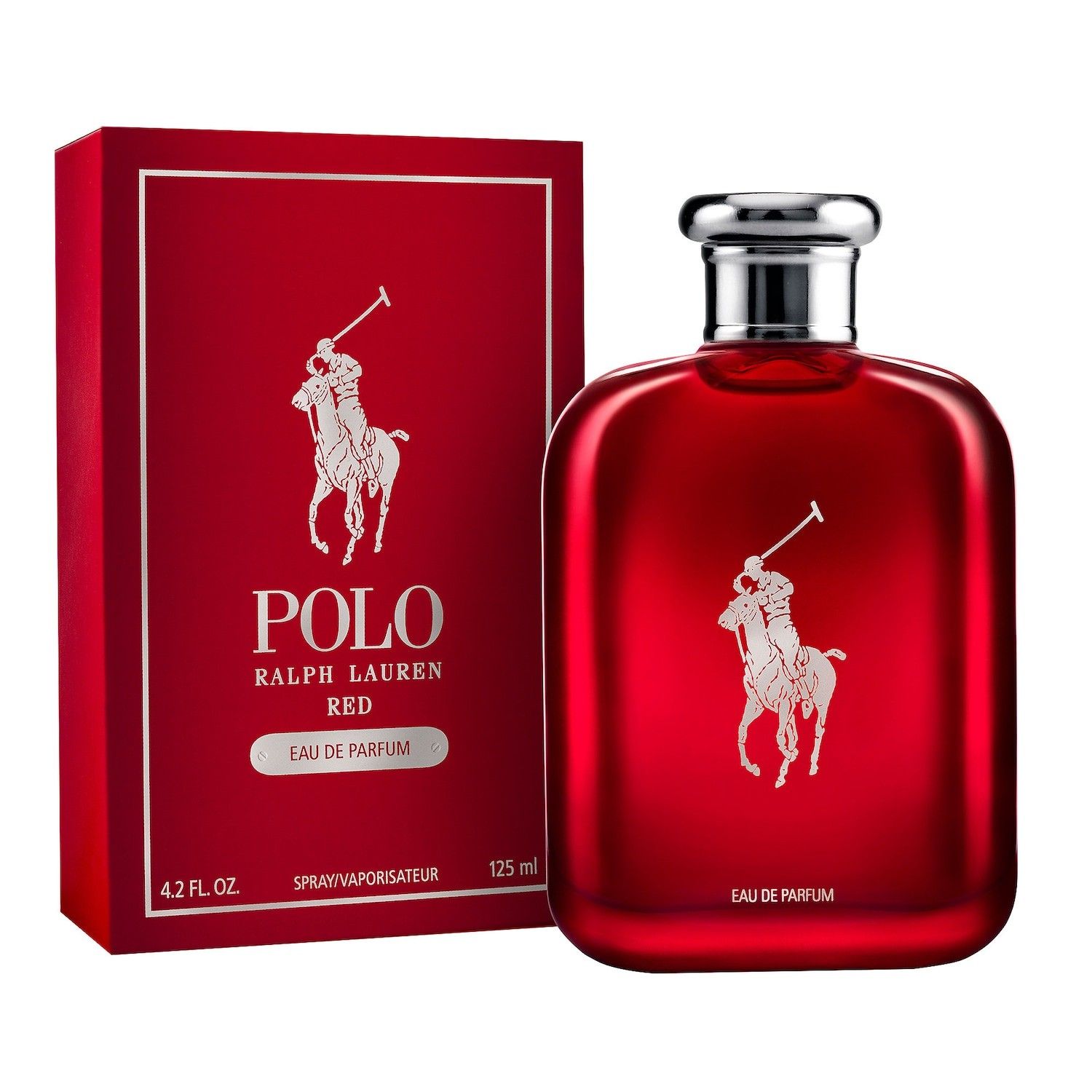 Ralph Lauren Polo Red Eau de Parfum 125ml. UNBOX