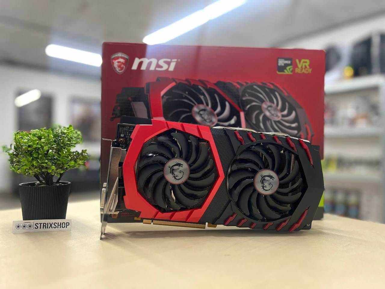 Відеокарта MSI GTX 1060 6Gb Gaming X Б/в + Гарантія 3 місяці!
