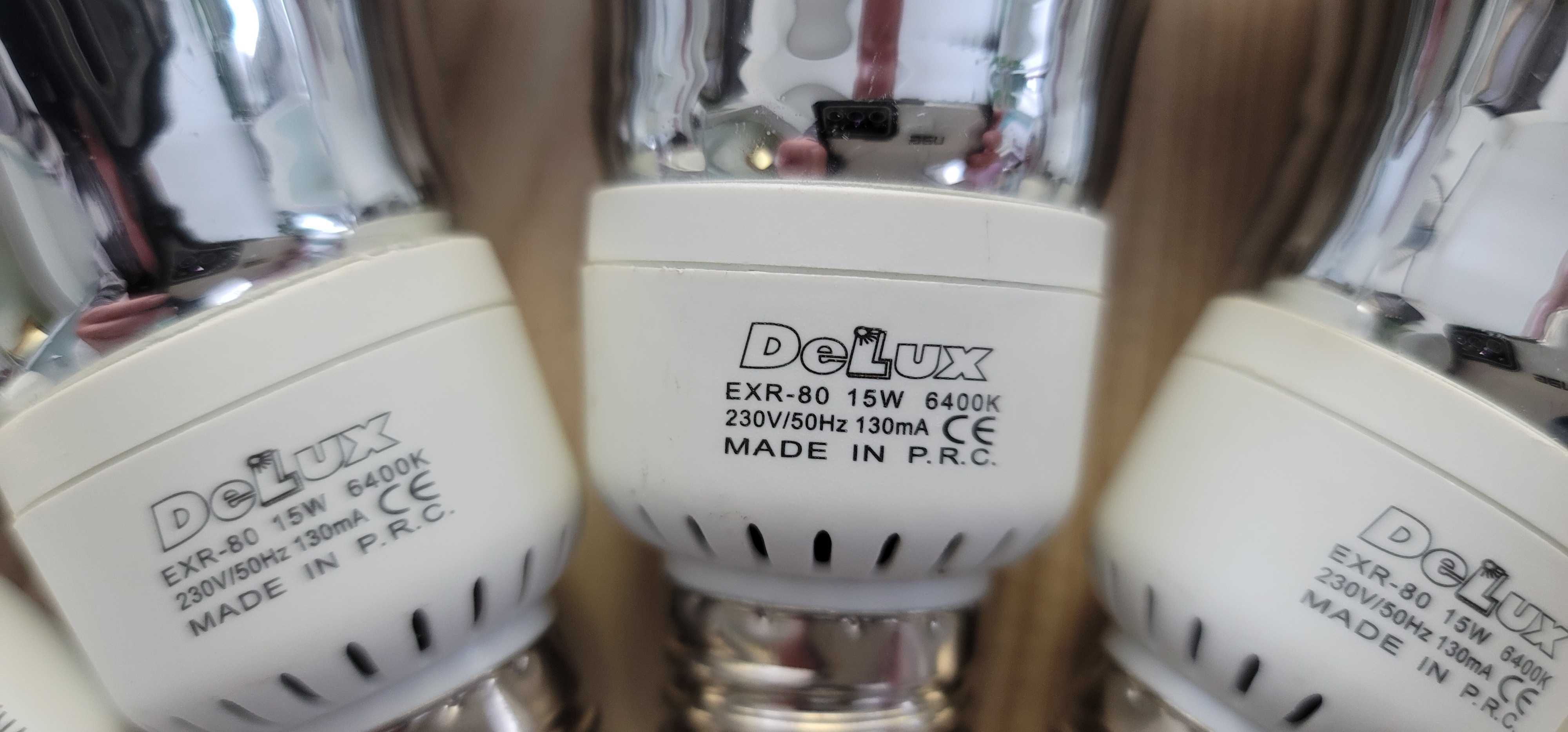 Лампа енергозберігаюча Delux EXR-80 15W. Комплект 5шт.