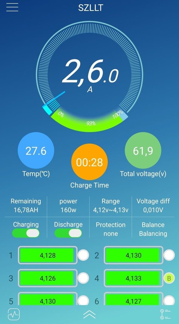 Smart BMS  Xiaoxiang JBD LIFЕPО4 - LI-ion Балансир смарт бмс 36,48,60,