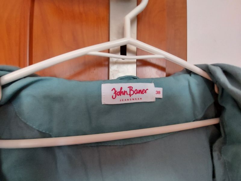 Miętowa wiosenna kurtka John Baner rozm. 38