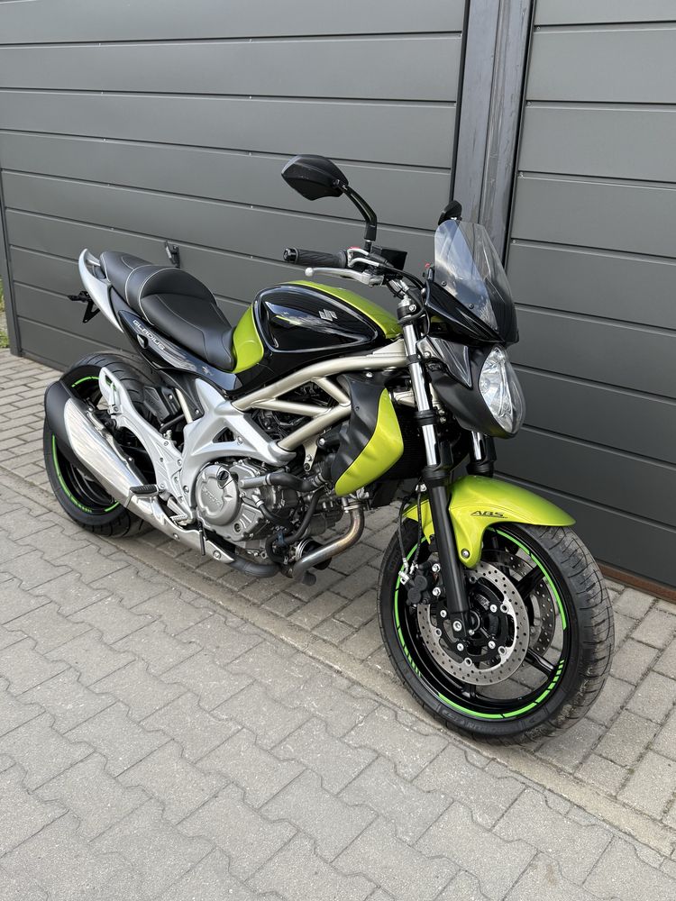 Suzuki SFV Gladius 650 z 2010r abs Niemcy piekny