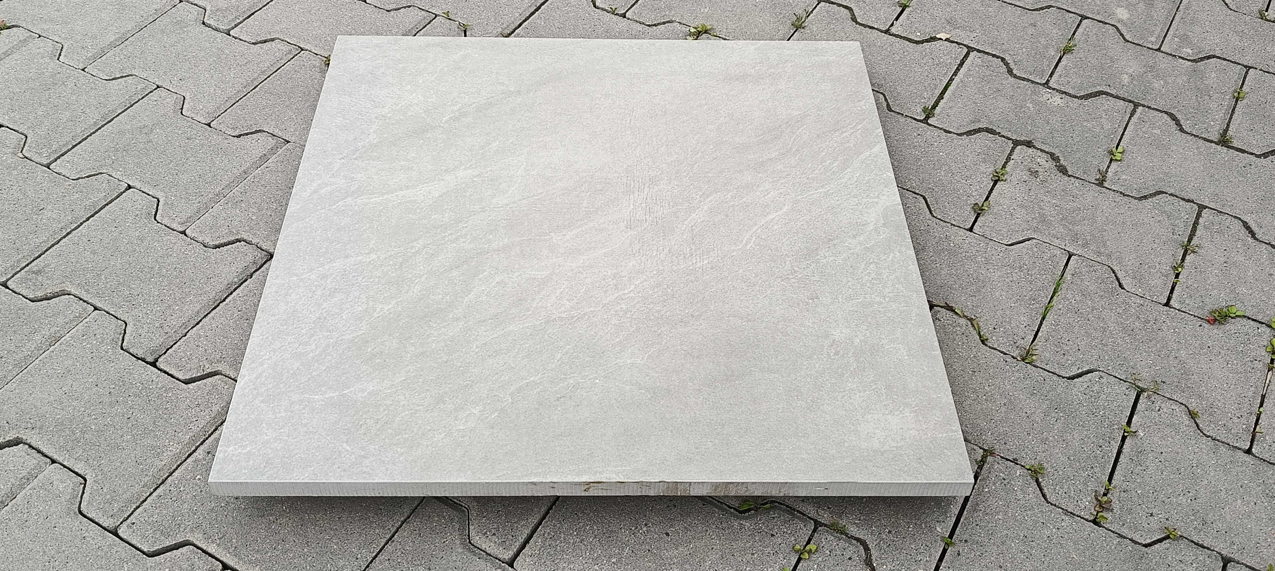 Płytki tarasowe podłogowe balkonowe STATION IRON GRAU 60X60X2