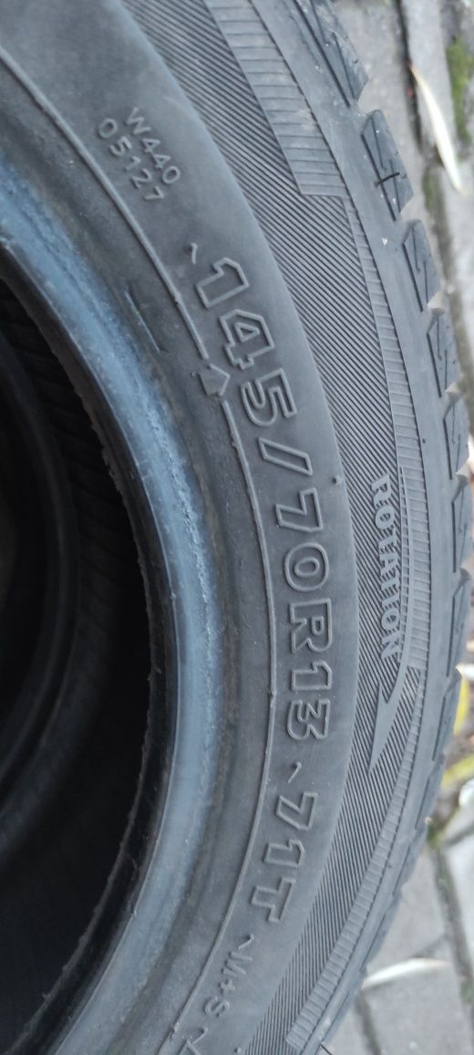 Opony zimowe 6mm 145/70/13 Hankook 1PN