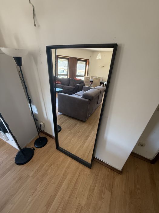 Espelho IKEA NISSEDAL Preto – 65x150 cm
