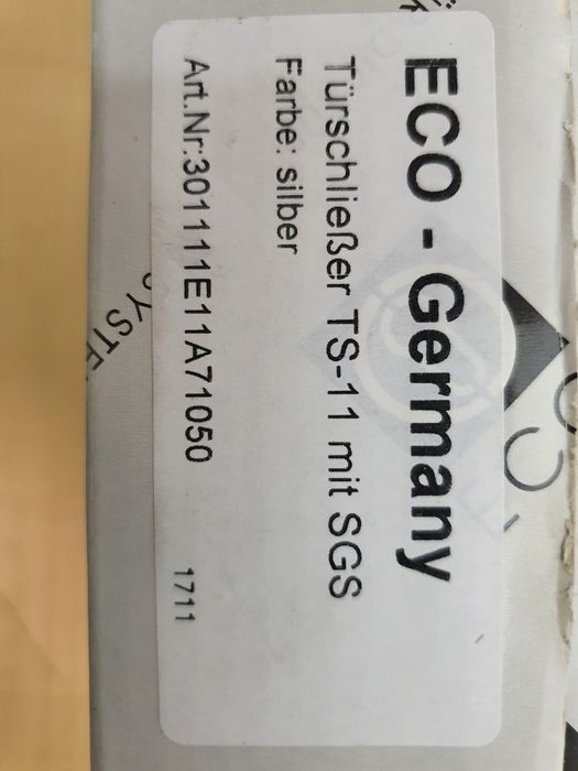 Samozamykacz ECO  TS 11 SGS