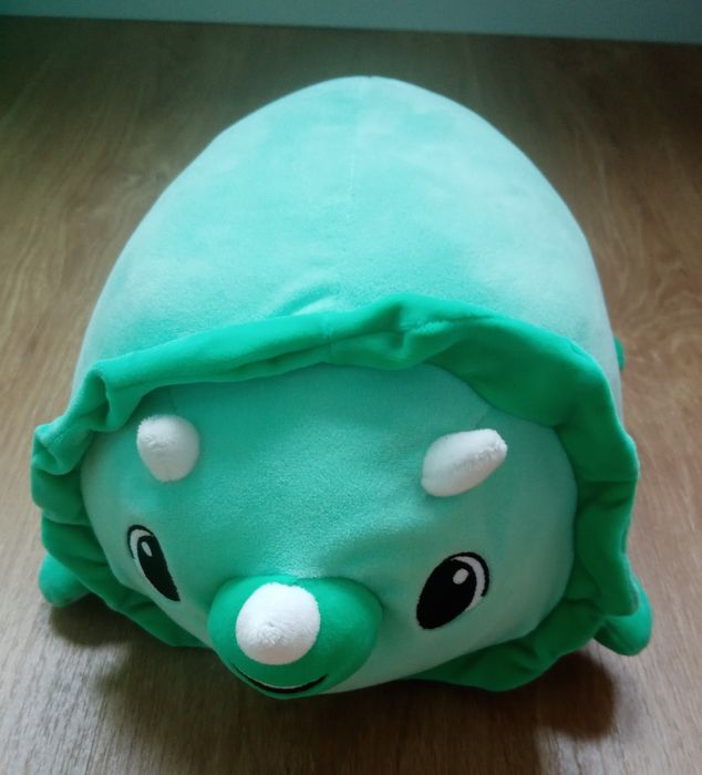 Peluche almofada dinossauro verde