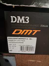 buty DMT DM3 BOA CARBON MTB SPD 47 biały podeszwa karbonowa