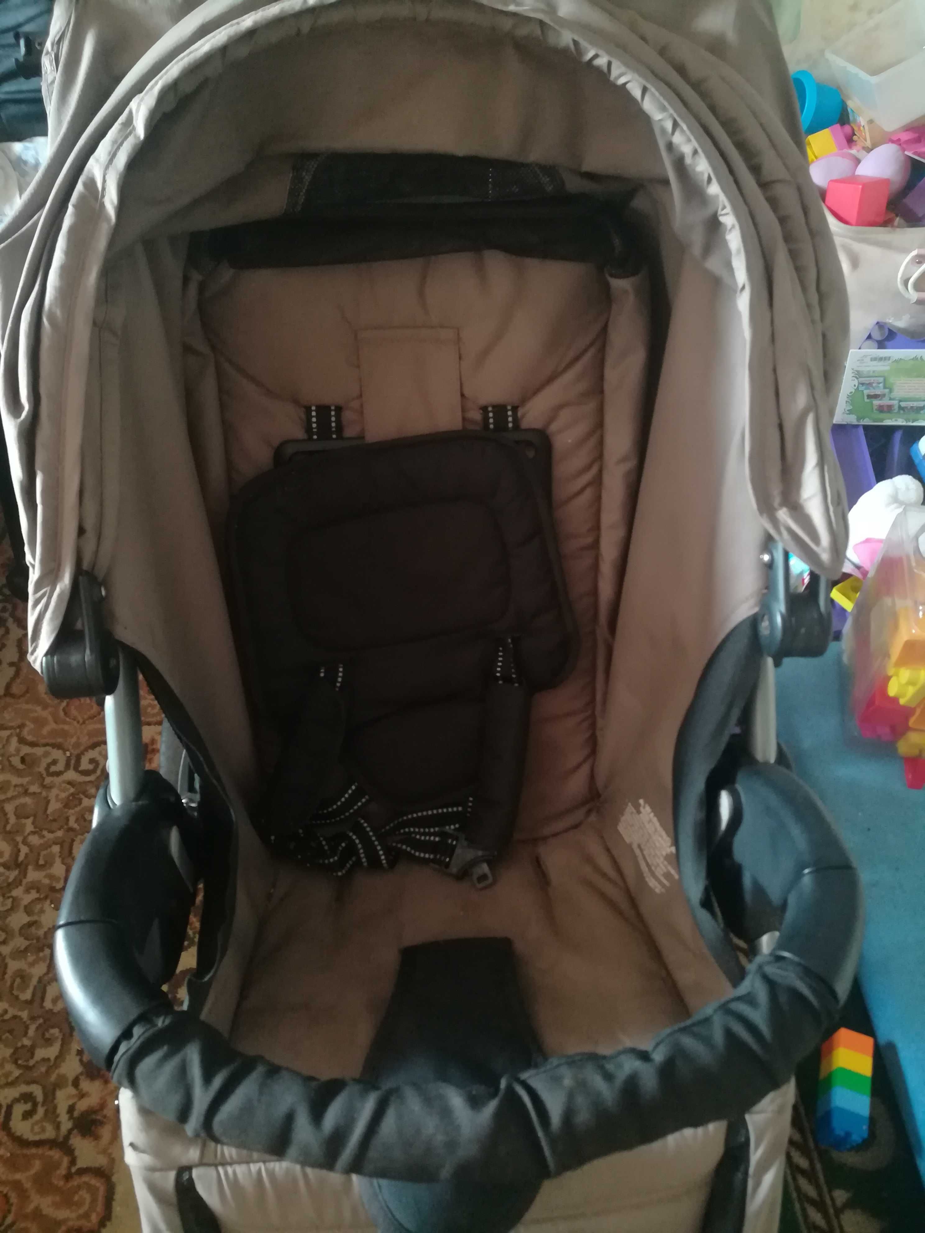 Коляска дитяча 2 в 1 (люлька+прогулянка) Britax