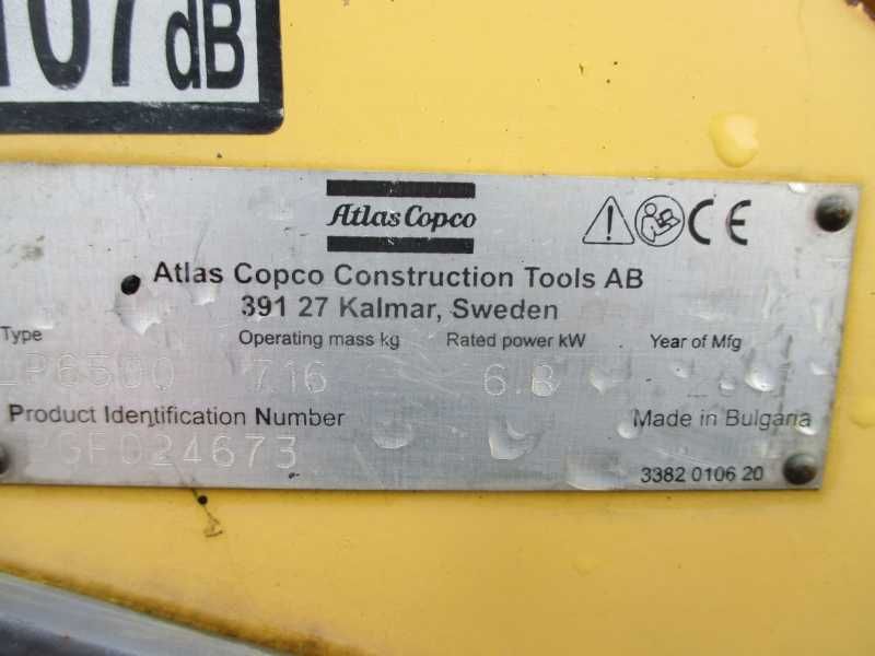 Walec prowadzony Atlas Copco LP6500 Belle Dynapc Ammann 2013r