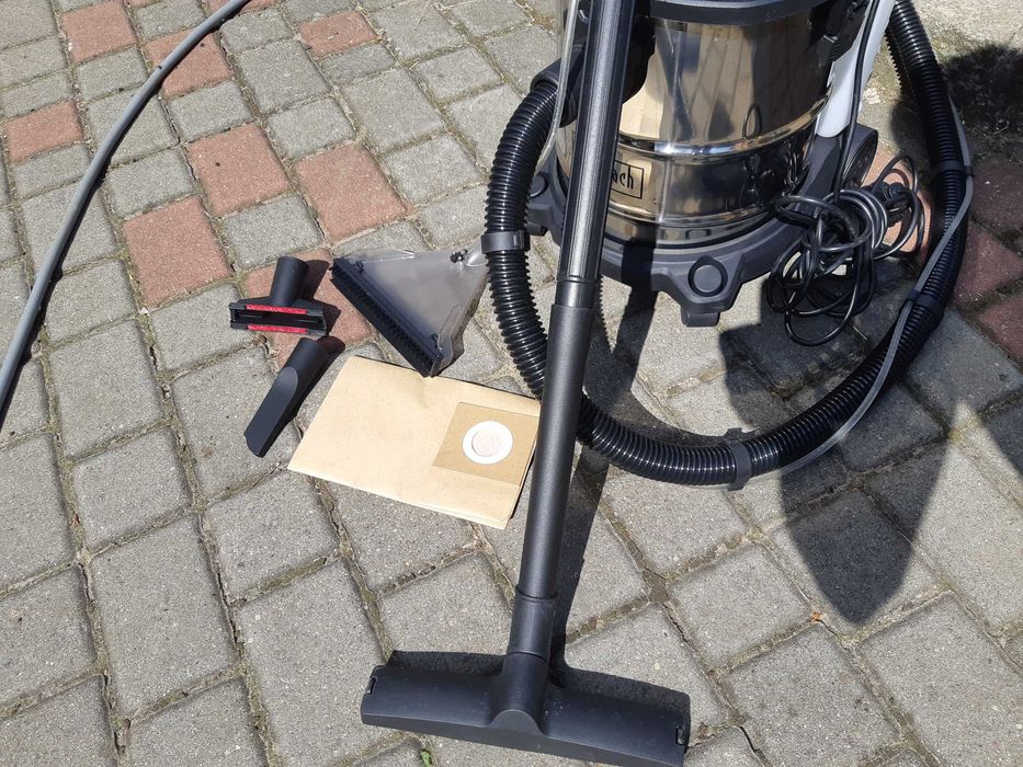 5 W 1 Odkurzacz na Mokro Piorący warsztatowy Scheppach  1600 watt