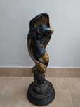 Estatueta cor preto