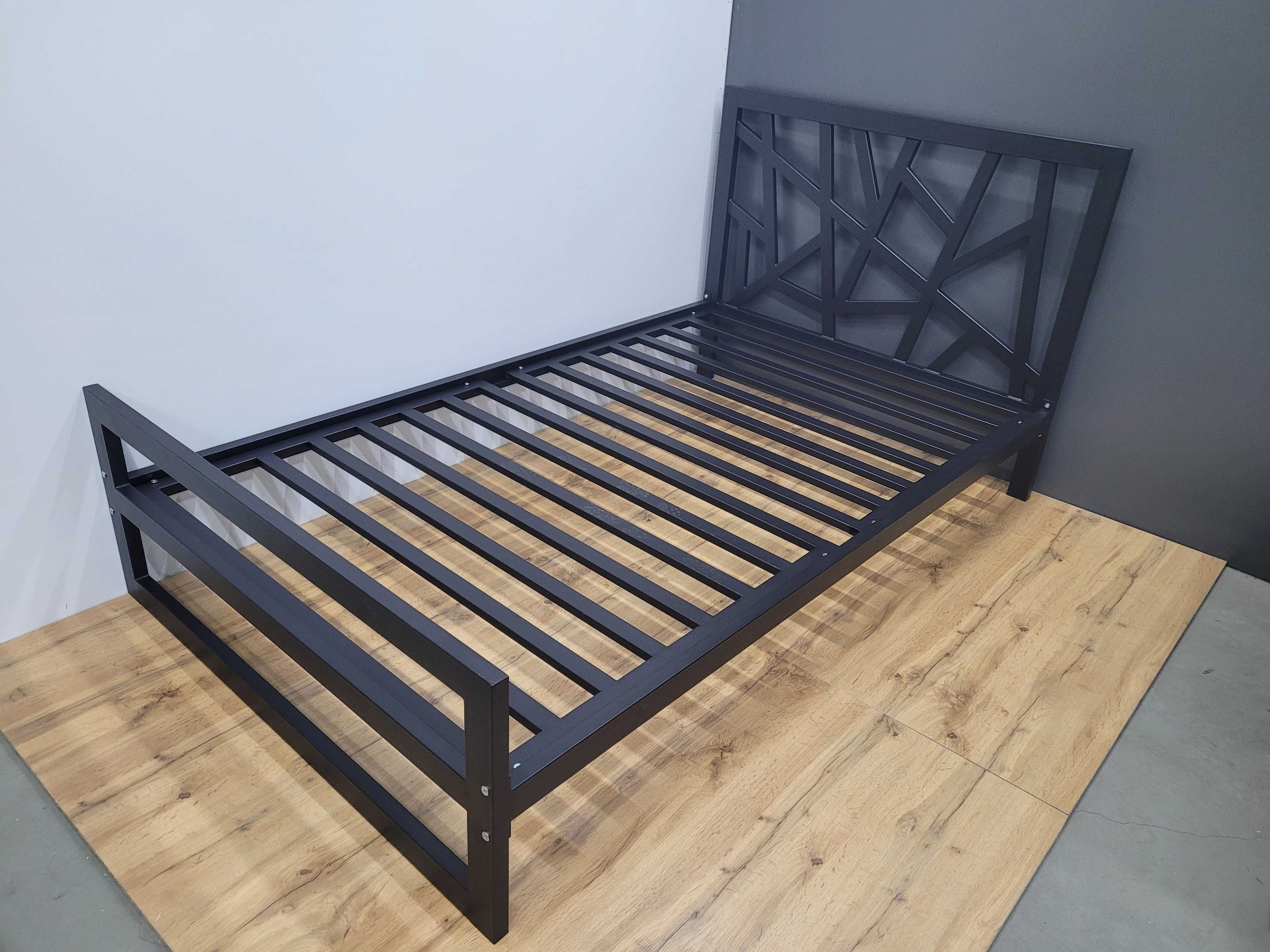 металеве ліжко кровать в стилі Лофт