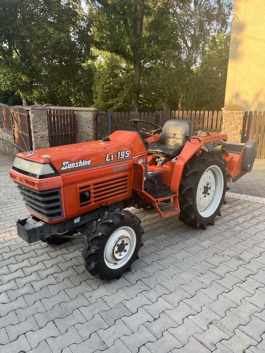 Traktorek kubota L1-195 19 km 4x4 rewers blokada walek 3 cylindry