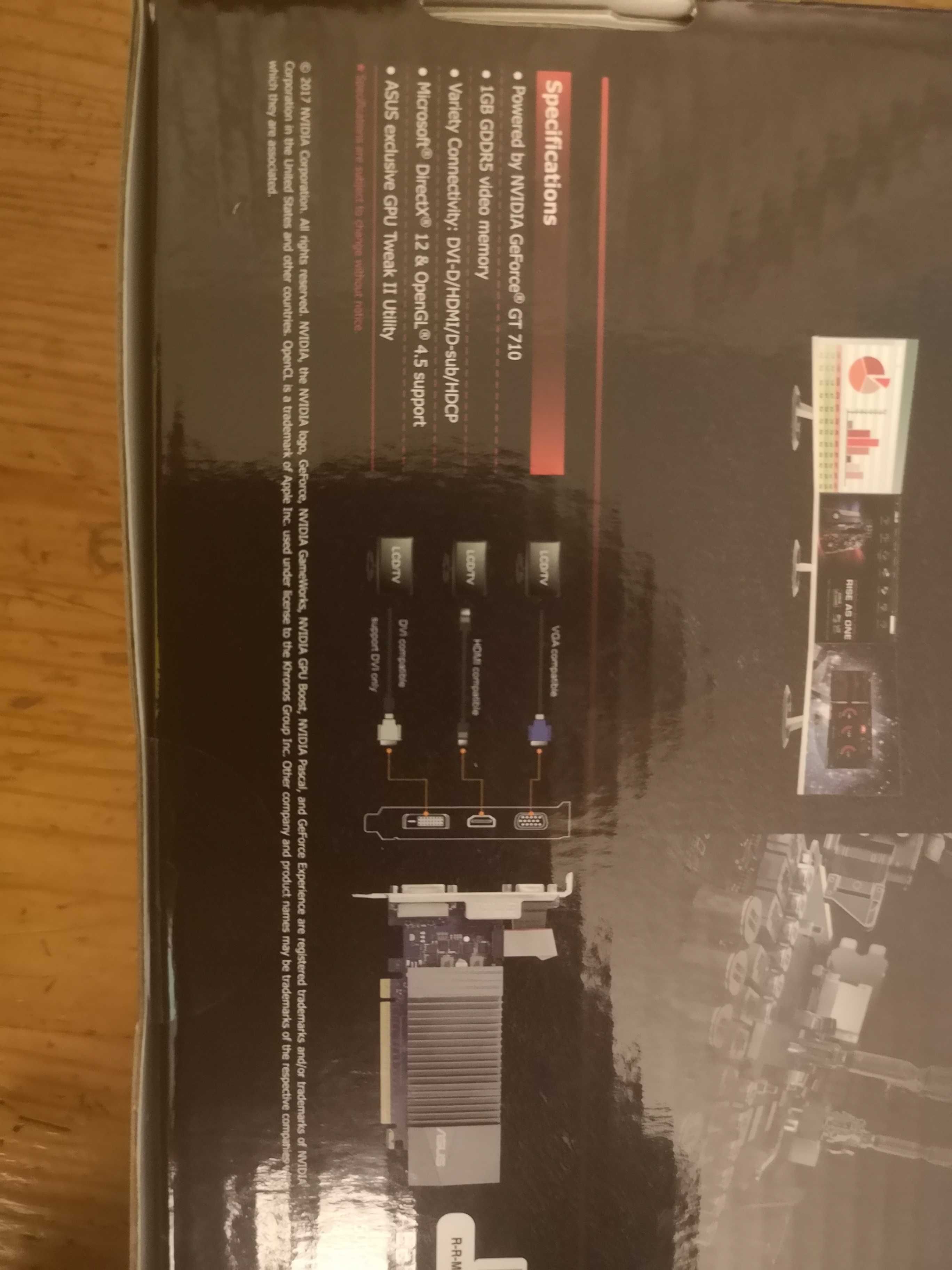 Karta grafiki Asus Geforce GT710 1GB GDDR5 nowa