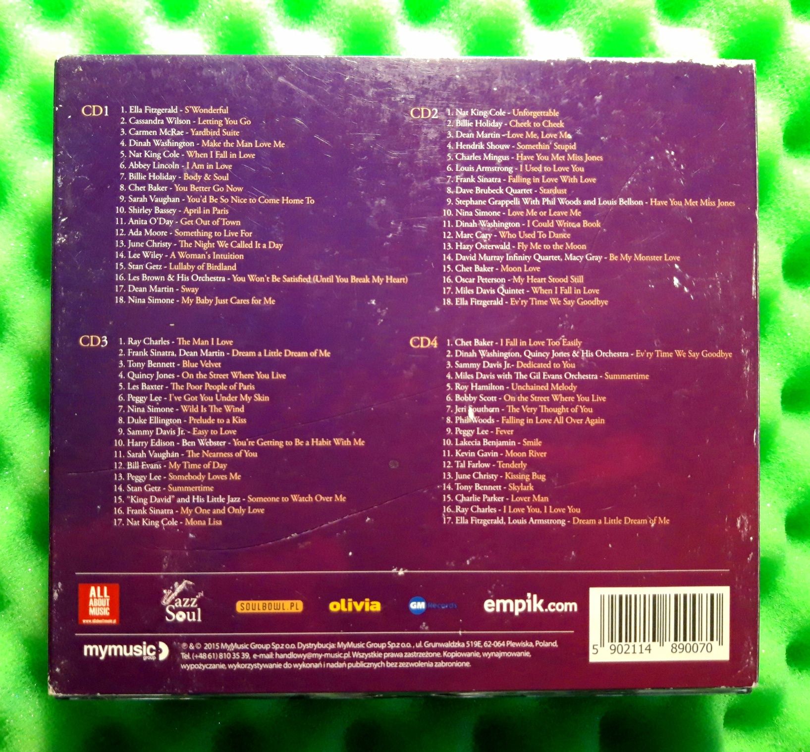 Love Jazz & The City (4xCD, 2015)