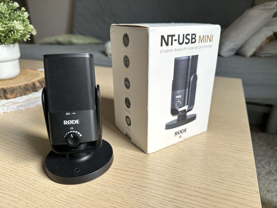 Mikrofon RODE NT-USB MINI stan idealny