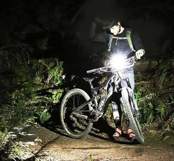Велосипедний Ліхтар із Сонячною панеллю та Електричним Дзвінком