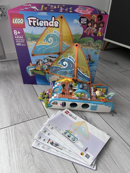 Klocki Lego Friends 42664 Przygoda na łodzi