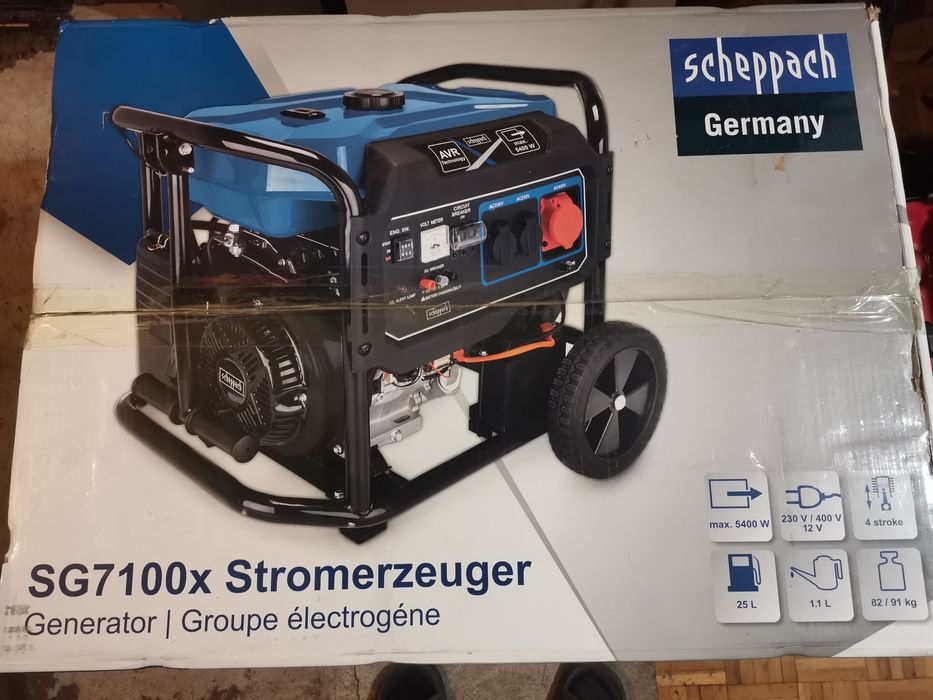 Agregat prądotwórczy Scheppach SG7100