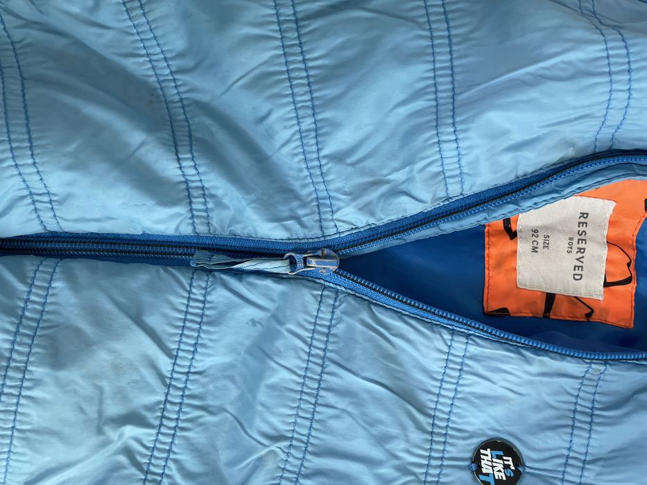 Kurtka reserved 92 przejsciowa niebieska