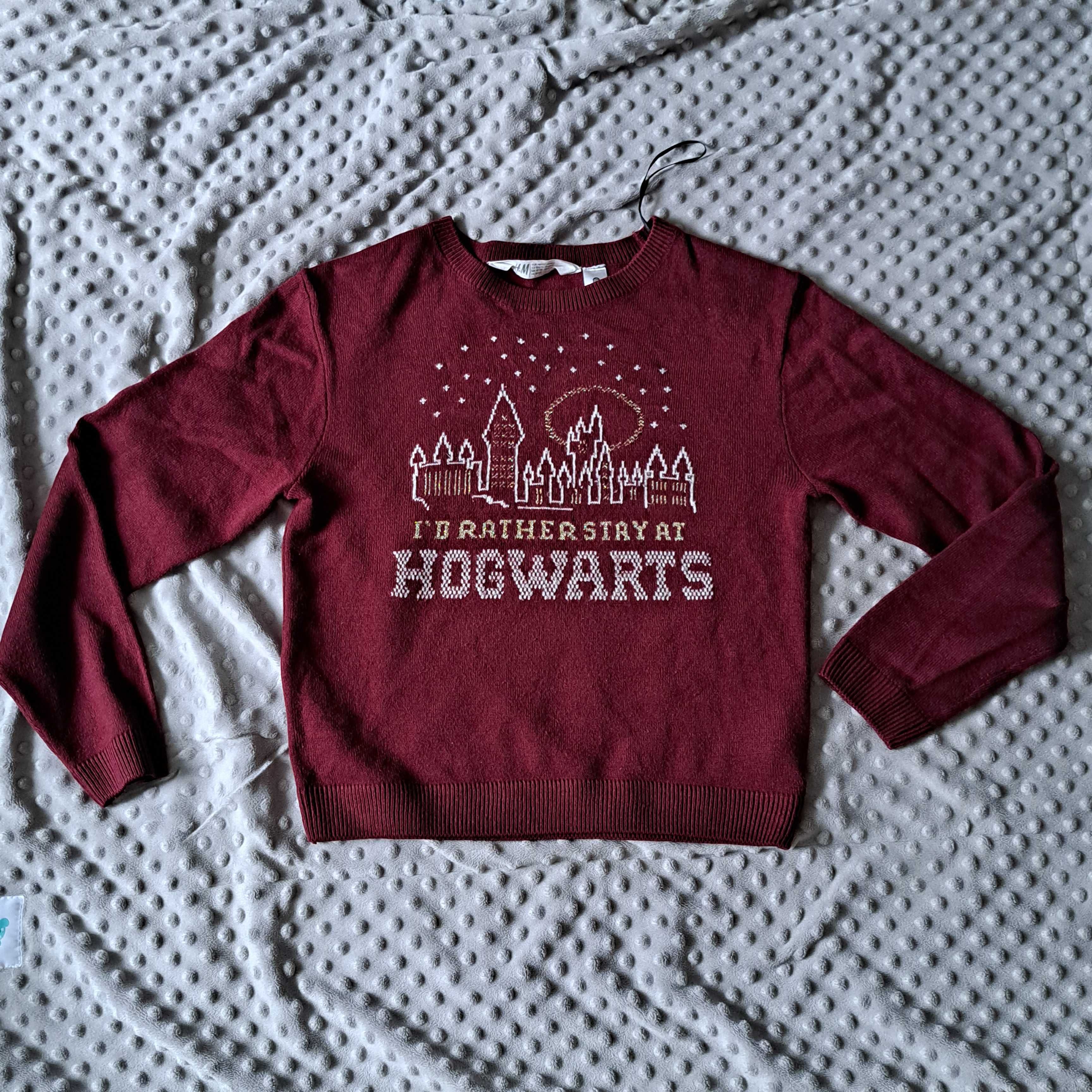 Śliczny sweterek dla dziewczynki 146-152cm Harry Potter H&M