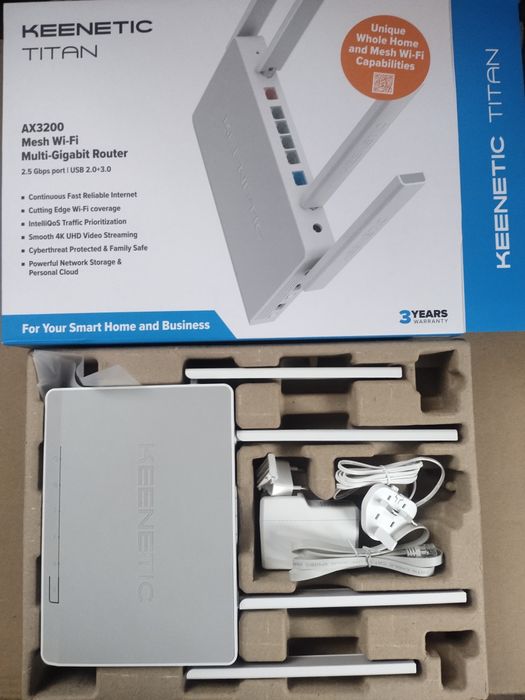Маршрутизатор KEENETIC TITAN (KN-1811)