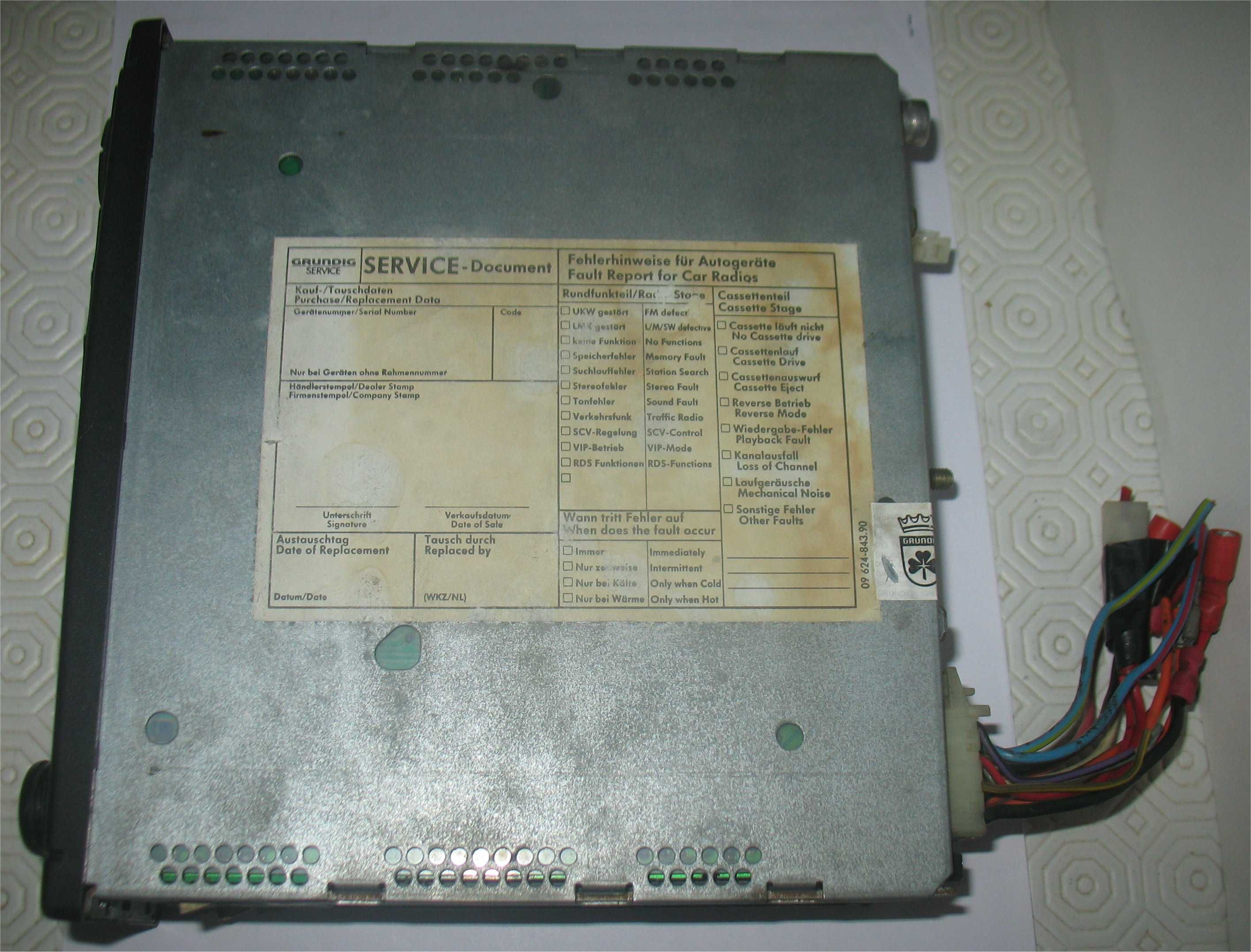 Auto-Rádio Grundig Autostore 1100 VD
