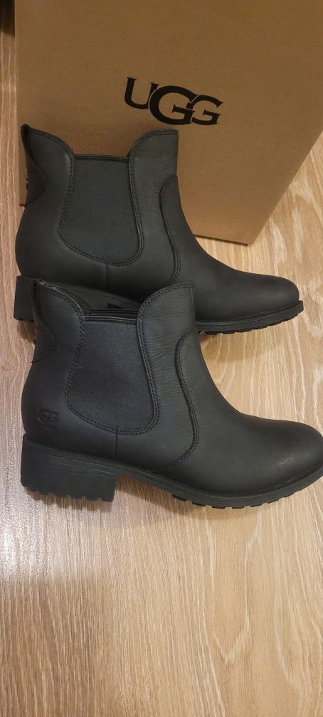 Skórzane sztyblety UGG  r.38 NOWE