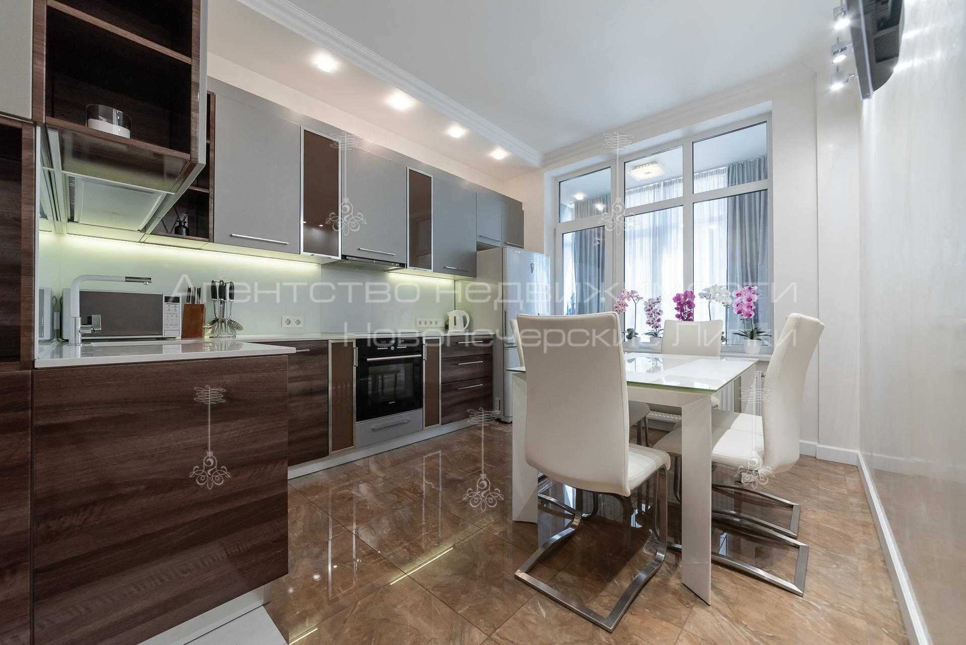 Аренда квартиры 90м2 Драгомирова, 16. Новопечерские Липки