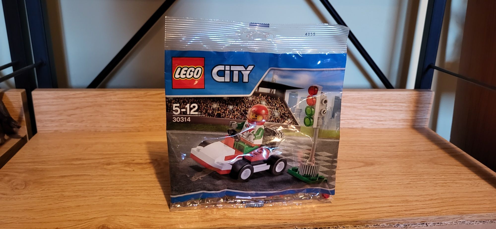 Lego City 30314 Wyścigowy gokart saszetka z klockami