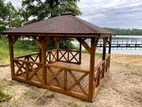 Altana ogrodowa Atena 4m x 4m Altanka drewniana Domek - PRODUCENT