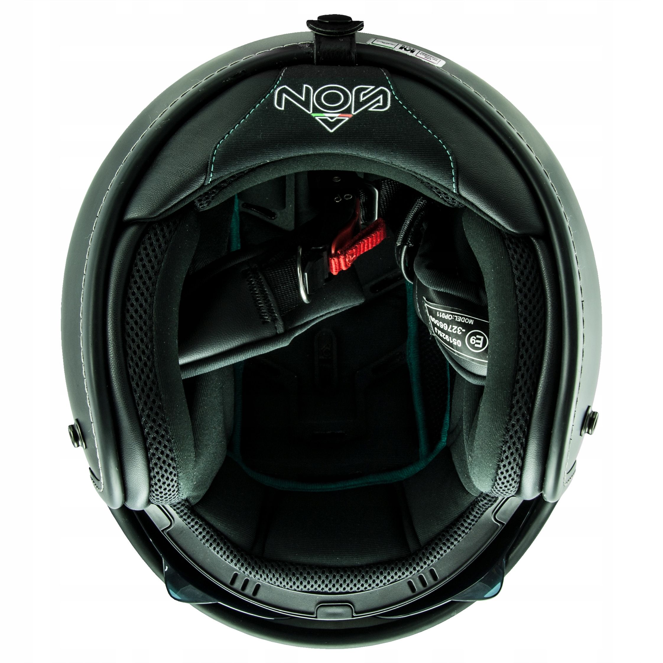 Kask Motocyklowy Otwarty Nos Ns-1 Black Matt Xxl