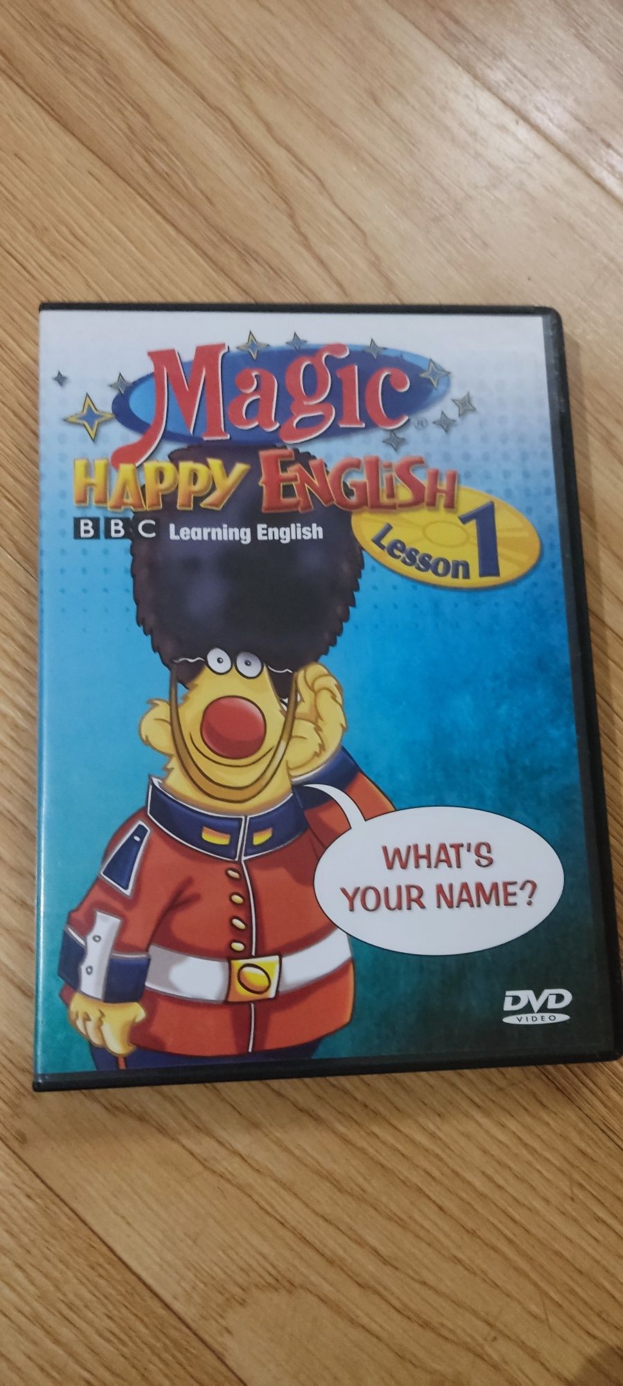 Płyta edukacyjna do nauki angielskiego „Magic Happy English, Lesson 1”