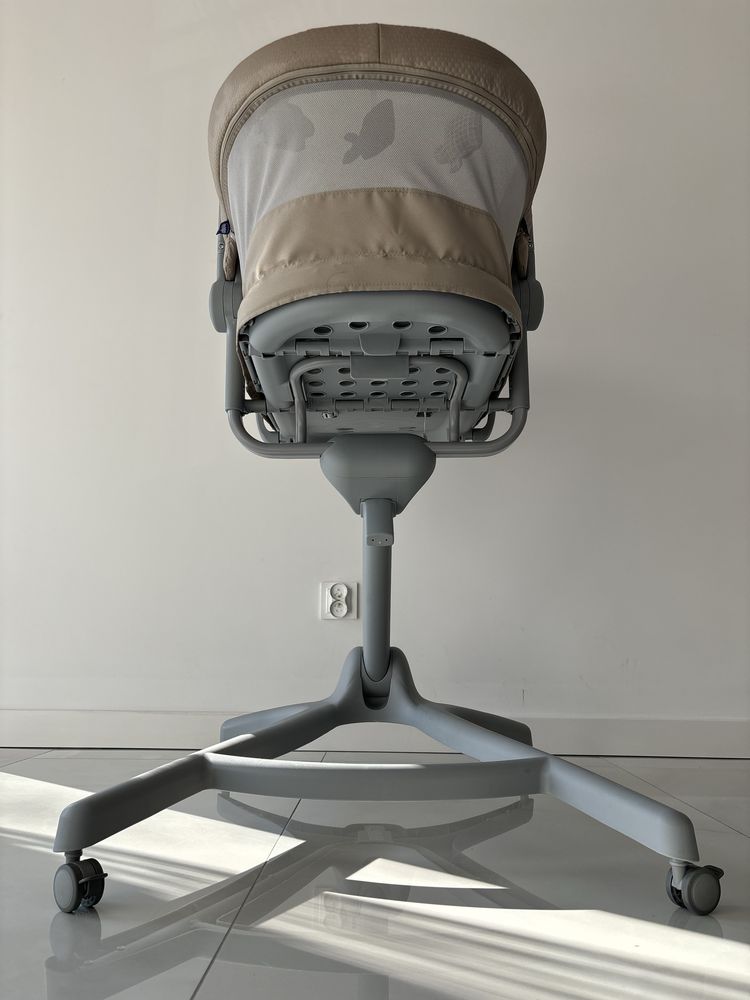 Łóżeczko chicco 4 w 1, baby hug, kołyska, leżaczek, krzesełko, beige