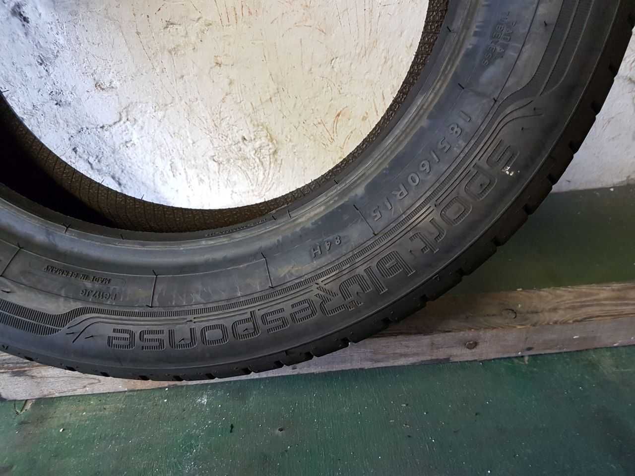 Nowa Opona letnia pojedynka 185/60R15 8,2mm Dunlop Sport bluResponse
