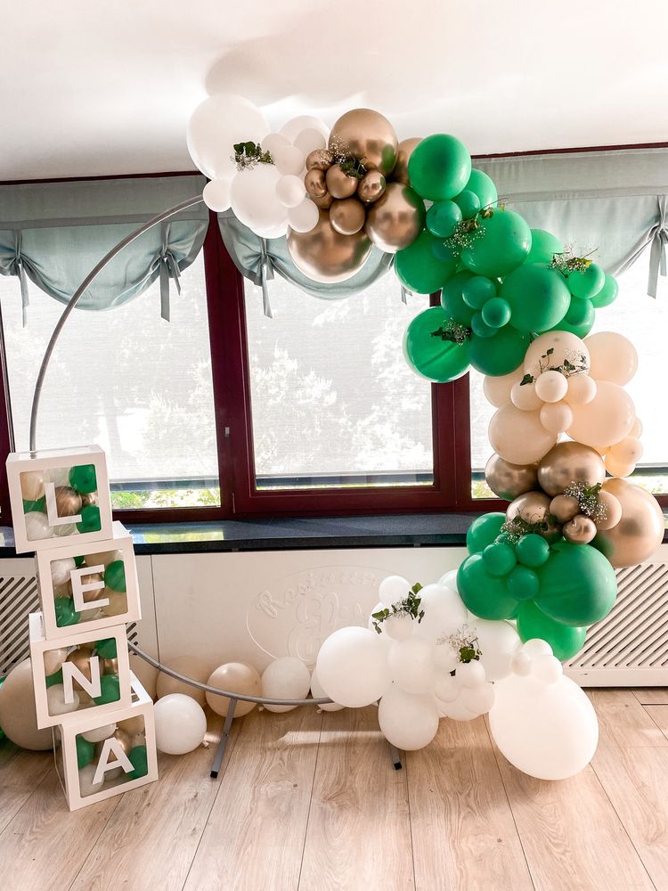 Ścianka, dekoracje, balony, urodziny, baby shower, Chrzest