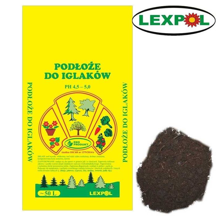 Torf Odkwaszony PH 7.00 ,do trawników i kompozycji torfowych