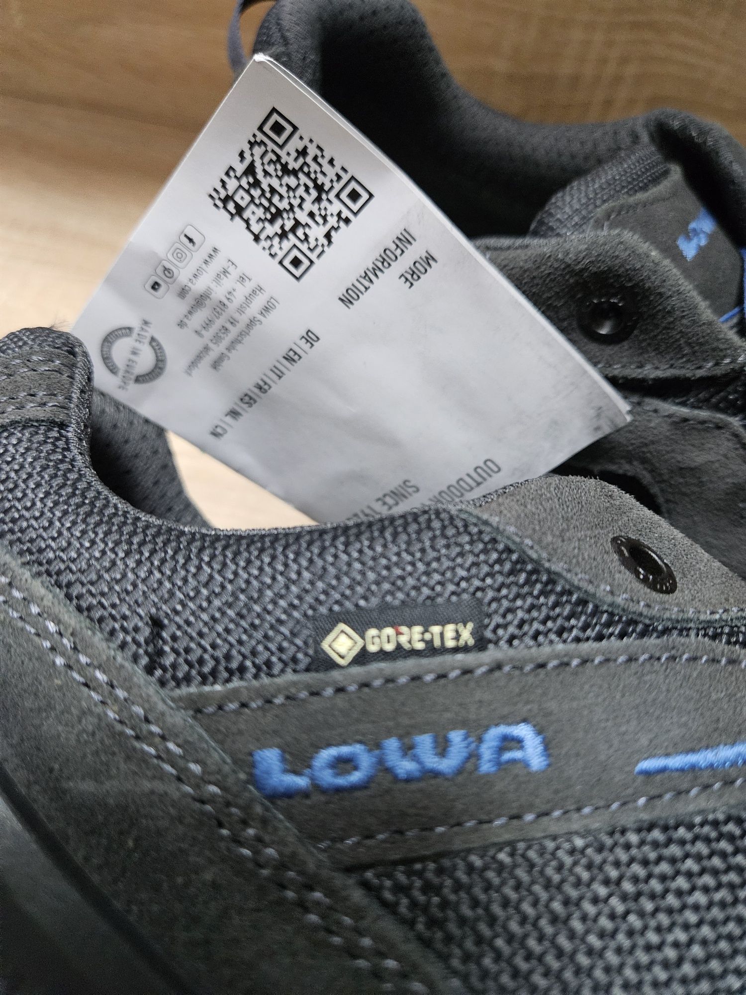 Туристичні /міські кроссовки LOWA sirkos gore tex