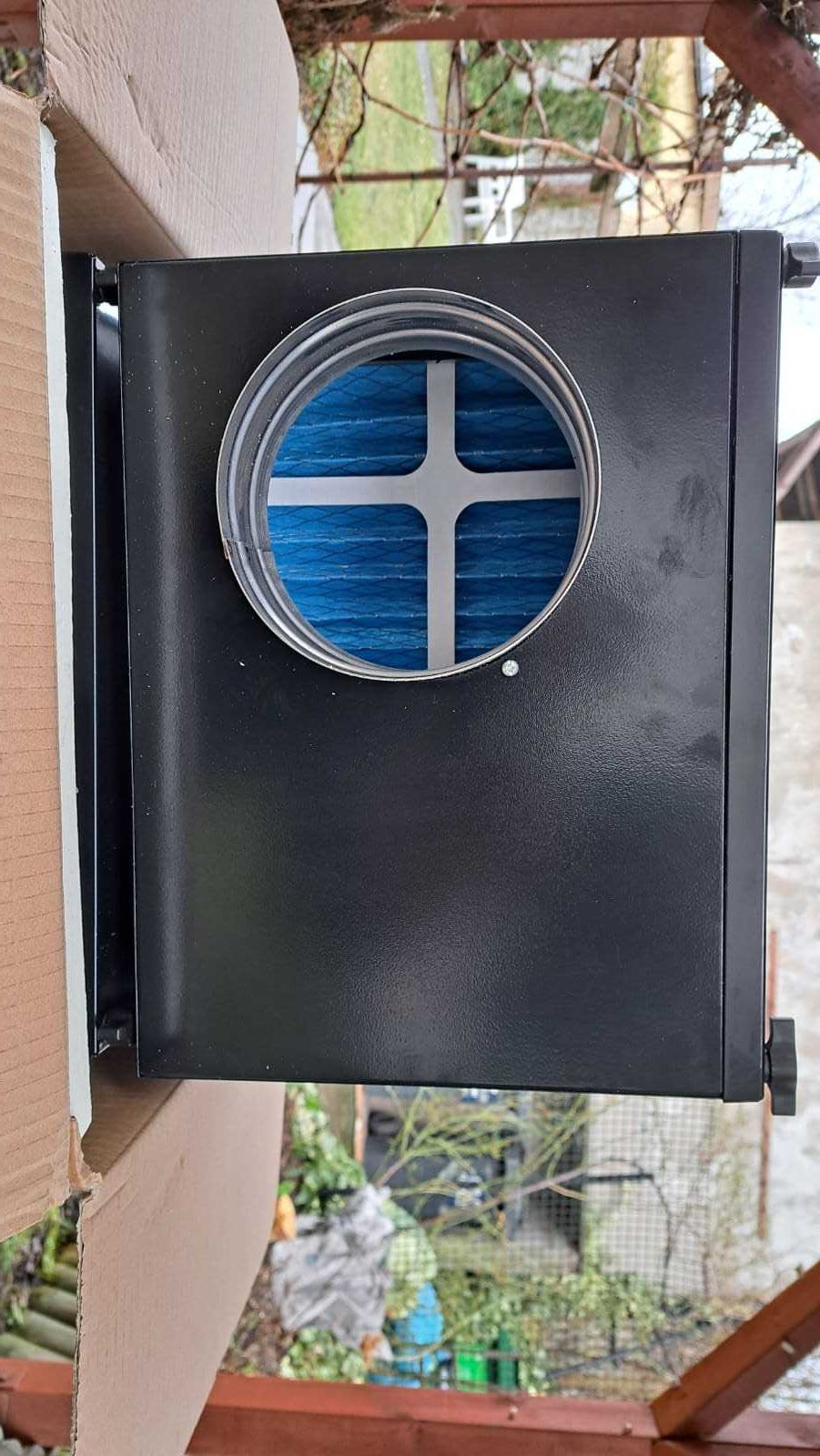 Nowe filtry do rekuperatora.