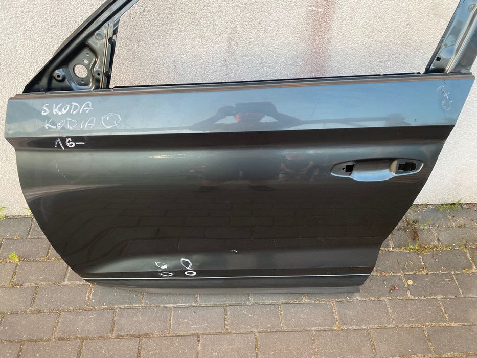 Drzwi skoda kodiaq lewe przód przednie