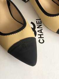 Туфли лодочки Chanel кожа