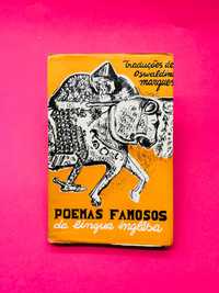 POEMAS FAMOSOS da Língua Inglesa - Oswaldino Marques