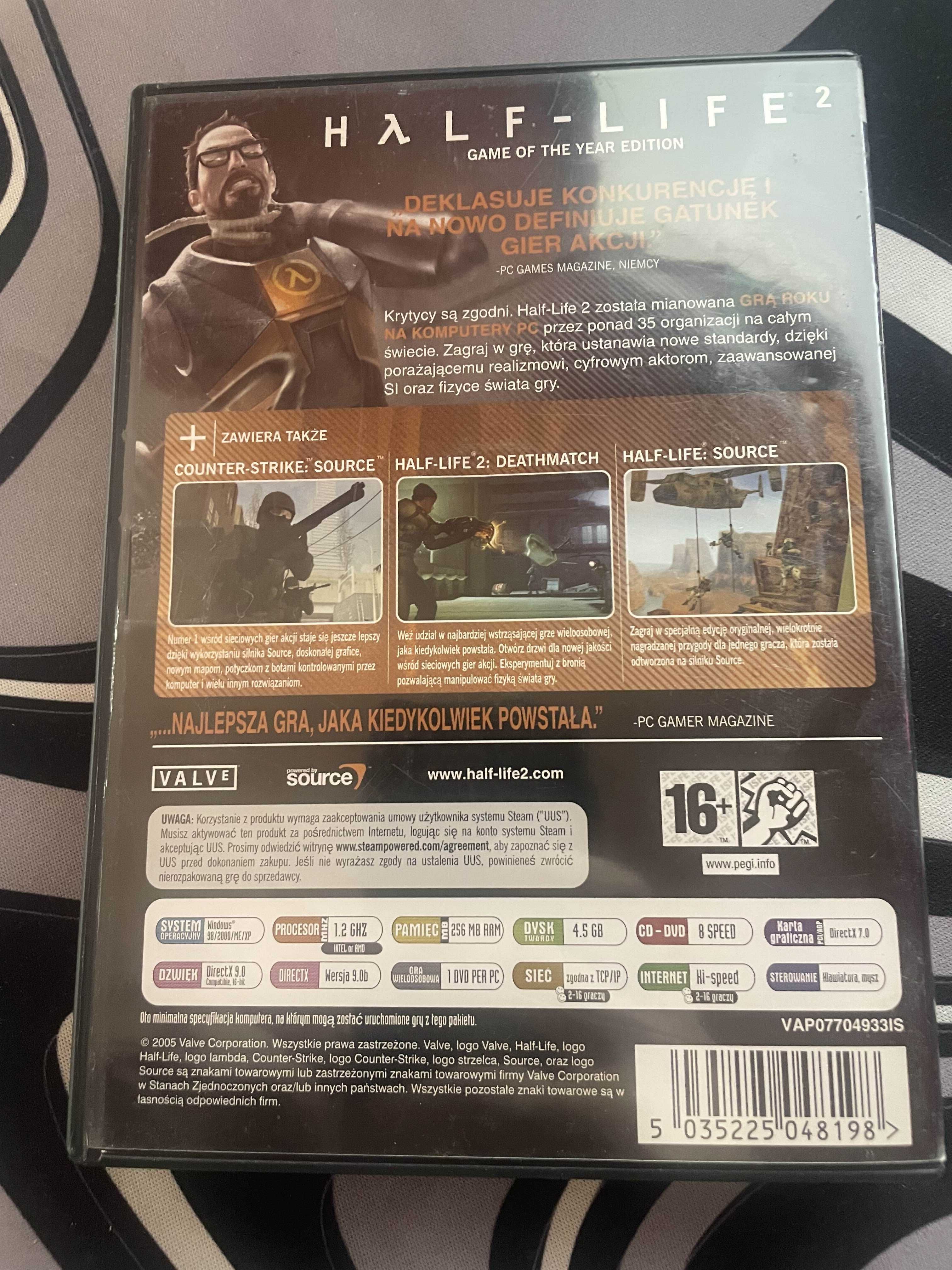 Half-Life 2 PC Game Of The Year Edition PL