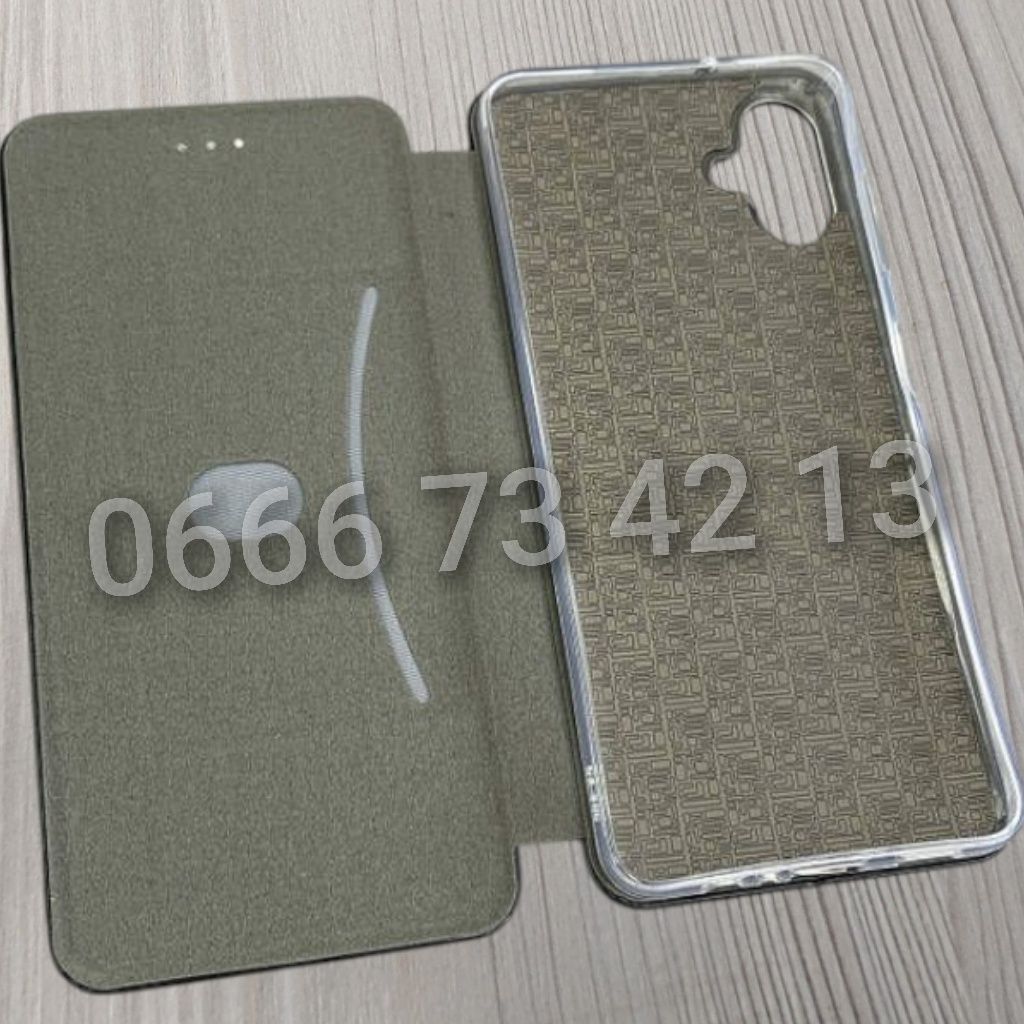 Чехол книжка на Samsung A06 A16 4G 5G чохол книжка на магніті шкіряний