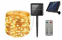 Girlanda solarna LED drucik 20 m 200 LED