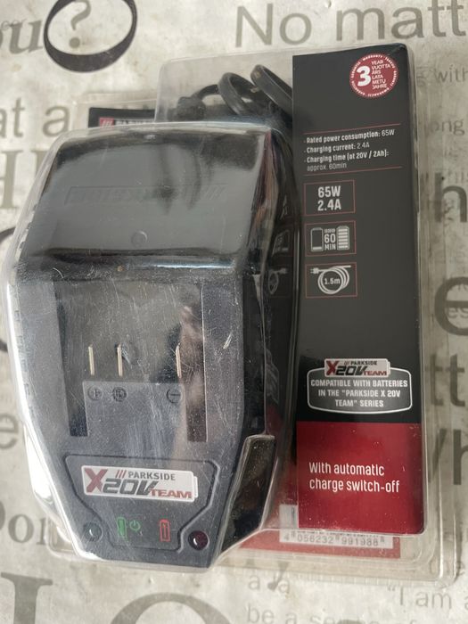 Ładowarka Parkside do akumulatorów 20v X20V Team
