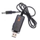 Кабель usb переходник для роутера USB от павербанка с 5V на 9V или 12V