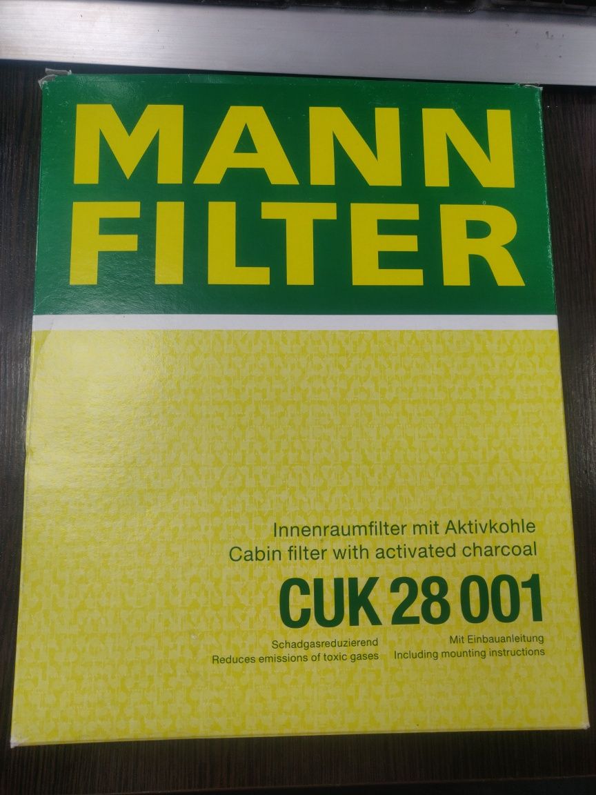 CUK 28001 фільтр салона MANN